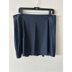 G/Fore - Navy Blue Stretch Golf Skirt